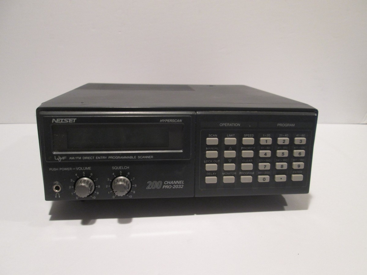 Test Artifact◆Era Pro 003x ◆2color NetSET PRO-2032 Scanner 200CH (Radio Shack) | eBay
