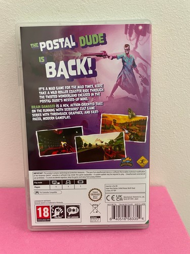 Postal Brain Damaged - Nintendo Switch - sehr guter Zustand - super seltene Spiele #123 - Bild 11 von 13