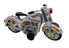 Vintage Replica Harley Davidson Friction Tin toy 2000 Police Motor Cycle
