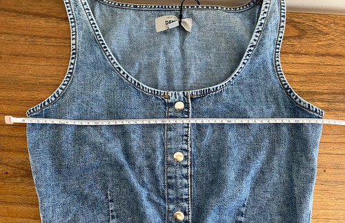 NWT New Look Denim Denim Playsit Size 10 - Picture 7 of 7