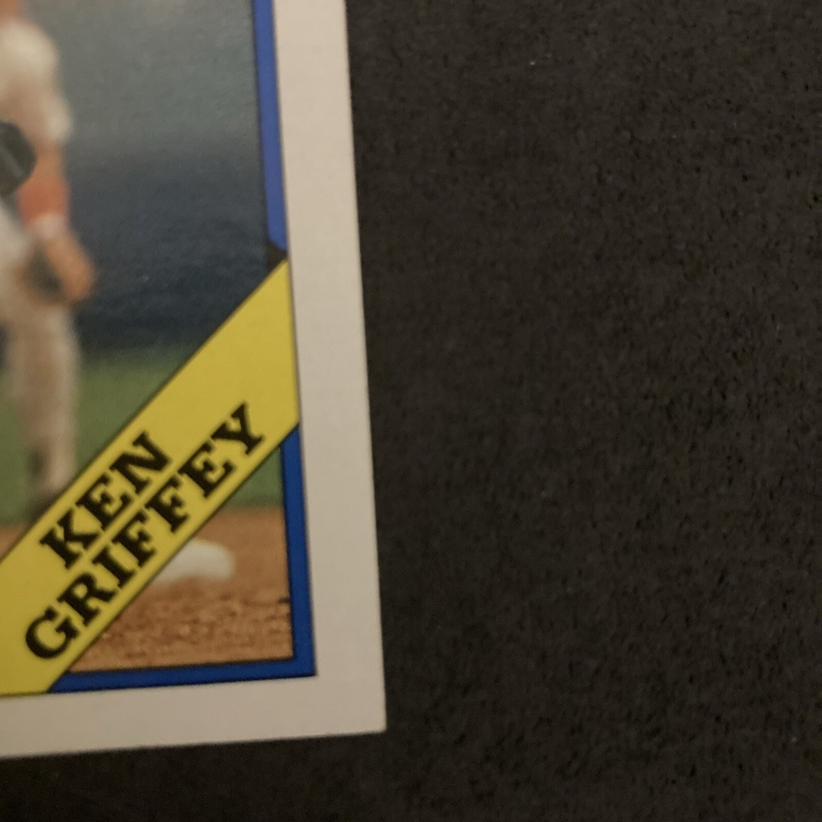 Kenページ 1988 Topps - #443 Ken Griffey ERROR Card Ink Error red circle | eBay