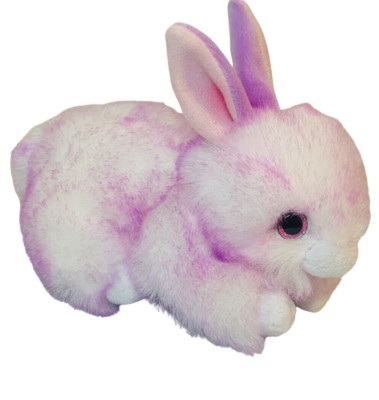 TY  Pastel Purple Easter Bunny Rabbit Stuffed Animal 7'' Plush Ryley 2019