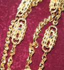 3-in-1 Boxed JACKIE KENNEDY"PAPER CLIP" NECKLACES Camrose & Kross 34" & 26" Long — photo 7
