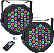 36 LED Luces Laser De Discoteca Proyector Para Dj Escenario Con Control Remoto