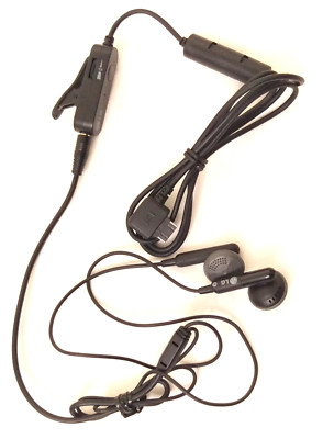 LG Ear Headset [KG800] Stereo With Mic, For Basic Phones.Not for Android Phones.