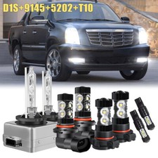 Ledhid For 2007-2014 Cadillac Escalade Headlights Fog Driving Drl Light Bulbs Ledhid For 2007-2014 Cadillac Escalade Headlights Fog Driving Drl Light Bulbs