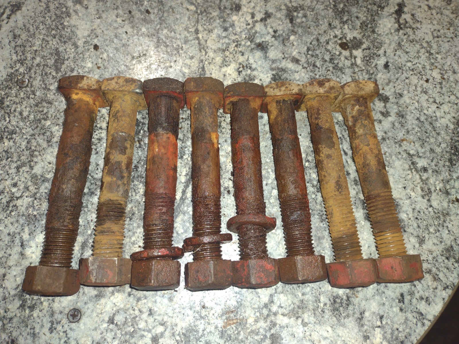 Farmall 300 400 350 450 RC IH tractor (8) square head wheel weight