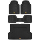 Caterpillar All Weather Floor Mats & Cargo Trunk Liner For Car Truck Van SUV