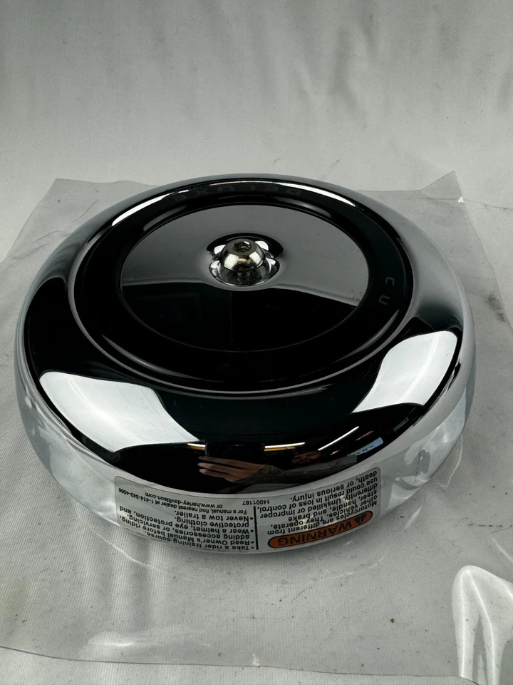 CARCASA FILTRO DE AIRE GENUINO HARLEY DAVIDSON CON CUBIERTA Y FILTRO 23-568 Foto 2 de 4