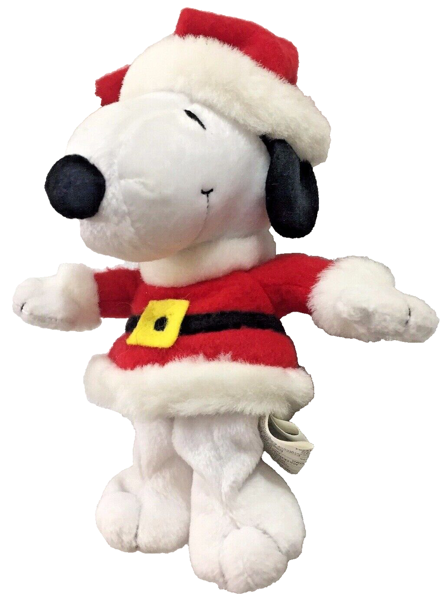 Hallmark Peanuts SNOOPY Christmas Plush in Santa suit 7