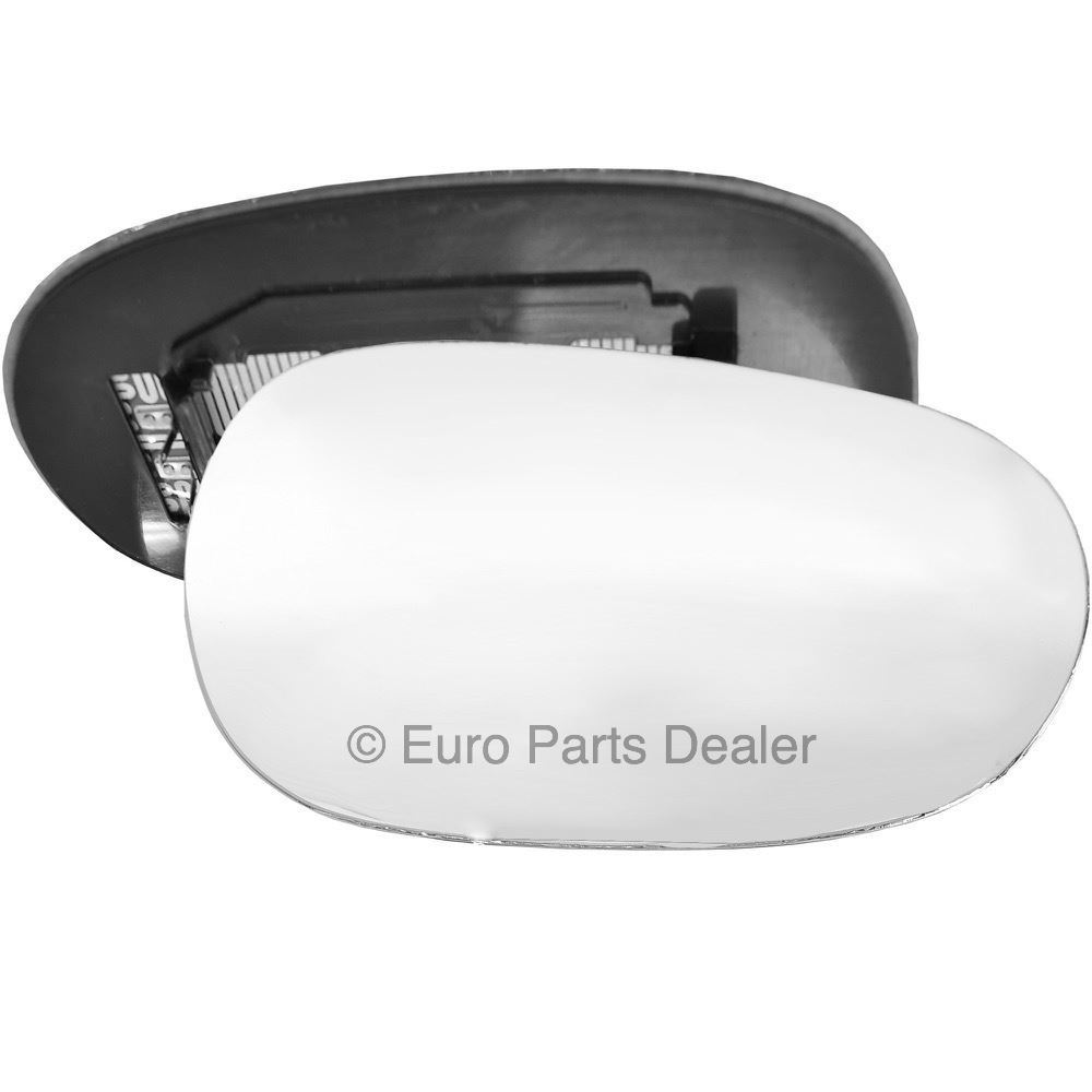 Driver side Clip Heated Convex wing mirror glass for Jaguar S Type 2002-08