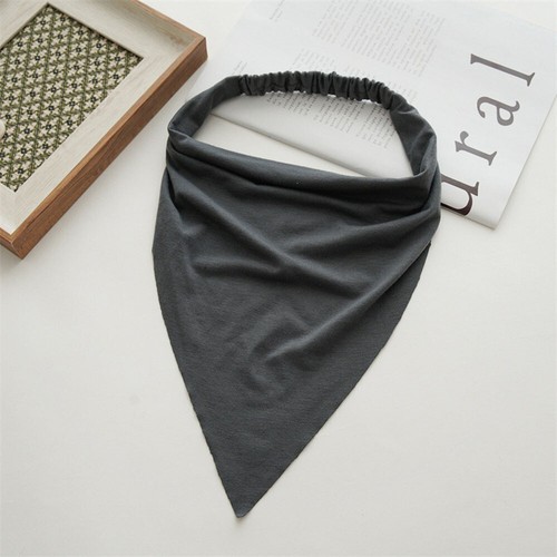 Triangle Hair Scarf Headband Cashew Flower Print Scrunchies Elastic Hair Bands" - Picture 20 of 38