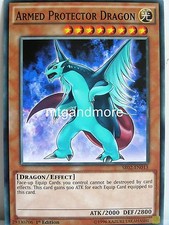 Yu-Gi-Oh - 2x Armed Protector Dragon - SR02 - Structure Deck Rise of the True