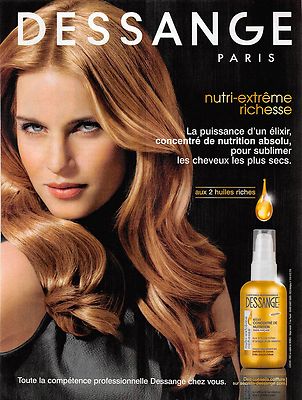 Publicité Advertising 2011 Dessange (Advertising paper