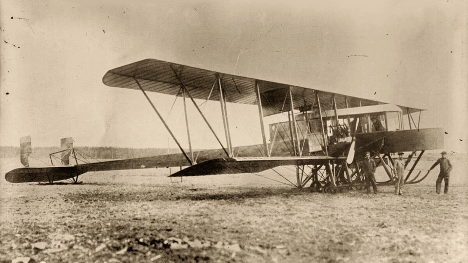 VERY RARE STAMPS War in Ukraine Ukrainian aircraft Ilya Muromets 1914 FULL SHEET - Image 4 of 4