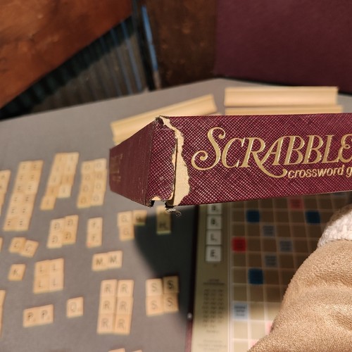 Scrabble Crossword Game Selchow & Righter Co, NY USA *Open Box - Picture 16 of 20