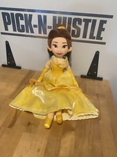 Disney Store World Parks Princess Beauty and the Beast Belle Doll Plush Toy 20in