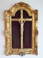 Cornice Tabernacolo con Cristo da ? - 1700 circa - Cornice in legno massello intagliato