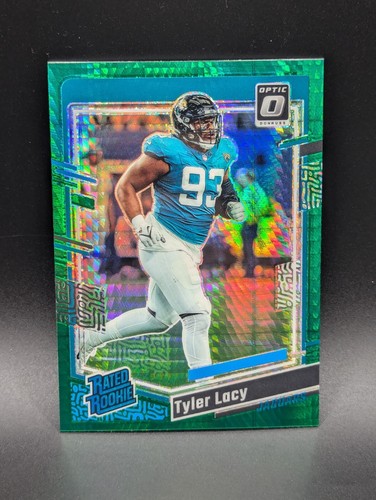 Tarjetas Hyper verdes de novato Donruss Optic Football 2023 con clasificación; ¡Tú eliges! - Imagen 38 de 72