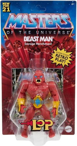 Mattel Masters of the Universe Origins Beast Man 5 in Collectable Action Figure