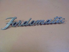 Vintage Nos Ford Fordomatic Emblem