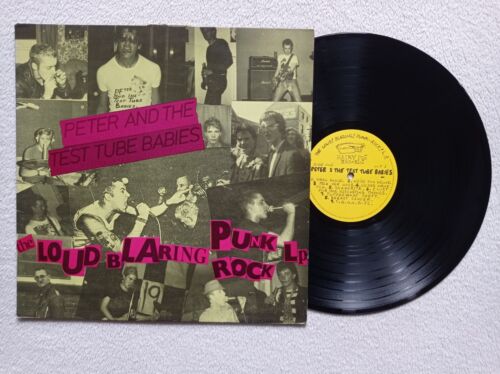 "LP 33T PETER AND THE TEST TUBE BABIES ""The Loud Blaring Punk Rock LP"" HAIR PIE- - Picture 1 of 4