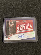 Chandler Hutchison 2020-21 Optic Signature Series Purple Prizm Auto Bulls