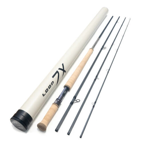 LOOP 7X Single L7X5100-4MF Fly Fishing Rod 10' 5wt Medium Fast New Display  Model