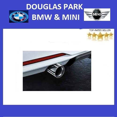 Genuine BMW 340i & 440i M Performance Exhaust With Chrome Tailpipes 18302406953 - Picture 1 of 2