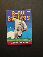 2025 Topps Series 1 Celebration JACKSON JOBE 8 Bit Ballers RC TIGERS #8B-22