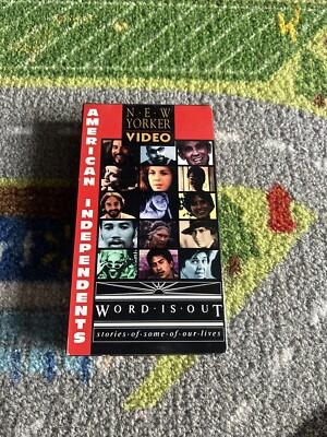 Word Is Out - Stories Of Some Of Our Lives VHS 1977 Documentary NEW YORKER VIDEO