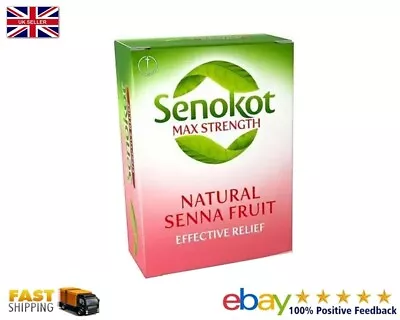 Senokot Max Strength Tabletten Erwachsene - 48 Tabletten 1 Packung Ablauf April 2027