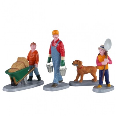 LEMAX 02922 - Morning Chores, Set of 2 - NEU