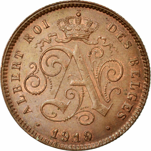 [#74899] Coin, Belgium, Albert I, 2 Centimes, 1919, Copper, KM:64 - Afbeelding 1 van 2