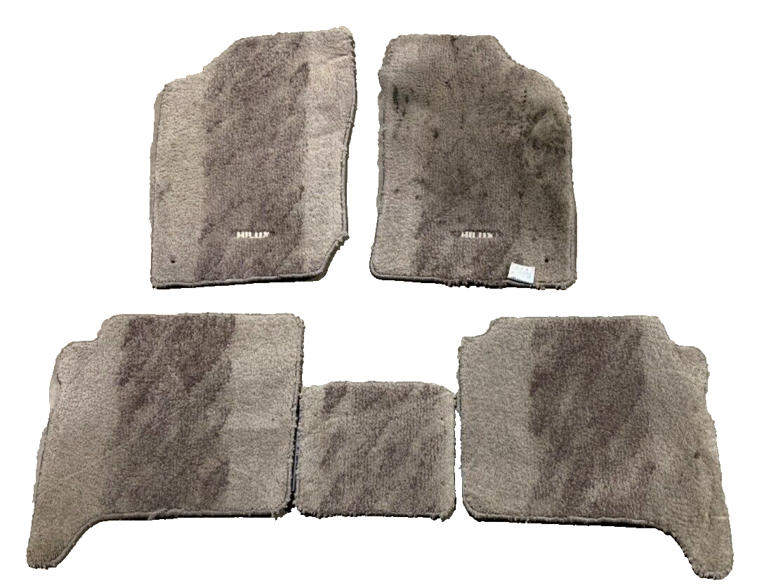 OEM Toyota Hilux Surf N130 RHD Floor Mats 1990-1995 JDM Great Used