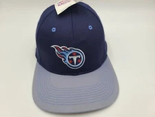 Vintage Tennessee Titans NFL Gameday Drew Pearson Marketing Snapback Hat Cap Men