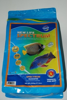 New Life Spectrum Naturox Large Fish Formula Select Size:: 2200 gram bag