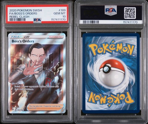 Boss's Orders graded PSA 10 for sale on eBay