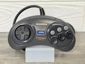 Pioneer Laser Active 6 Button Controller Sega Genesis CPD-S1 w/Box Near mint