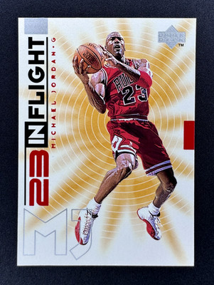 MICHAEL JORDAN 1998 Upper Deck MJ23 IN FLIGHT #IF5  CLEAN  Chicago Bulls MJ