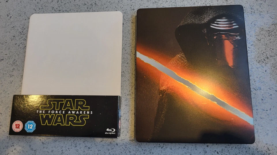 Star Wars The Force Awakens Steelbook Edition BLU RAY USED - Image 3 of 4