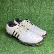 Adidas Mens Tour360 Ltd White Leather Golf Shoes SZ 10 Free Ship