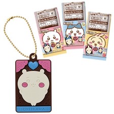 BANDAI Chikawa Character Pack with Rubber Strap Ver. 10-Pack Box (Candy Toy)