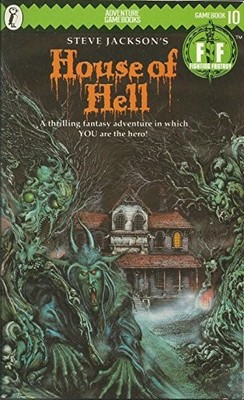 House of Hell 1st Edition Fighting Fantasy Steve Jackson Puffin