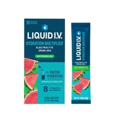 Liquid I.V. Hydration Multiplier Vegan Powder Electrolyte Supplements-Watermelon