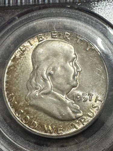 1957 Franklin Half Dollar, PCGS MS66, Free shipping