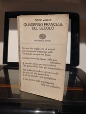 Diego Valeri Quaderno francese del secolo Einaudi Collezione di Poesia n. 16 1a