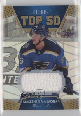 2019-20 Upper Deck Allure Top 50 Jerseys Mackenzie MacEachern #T50-42 0c3