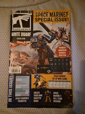 Warhammer White Dwarf Magazin Konvolut Ausgaben 515-519 August-Dezember 2025