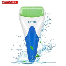 Ice Roller Face Massager Puffiness Migraine Pain Relief Cooling Green Gift Skin